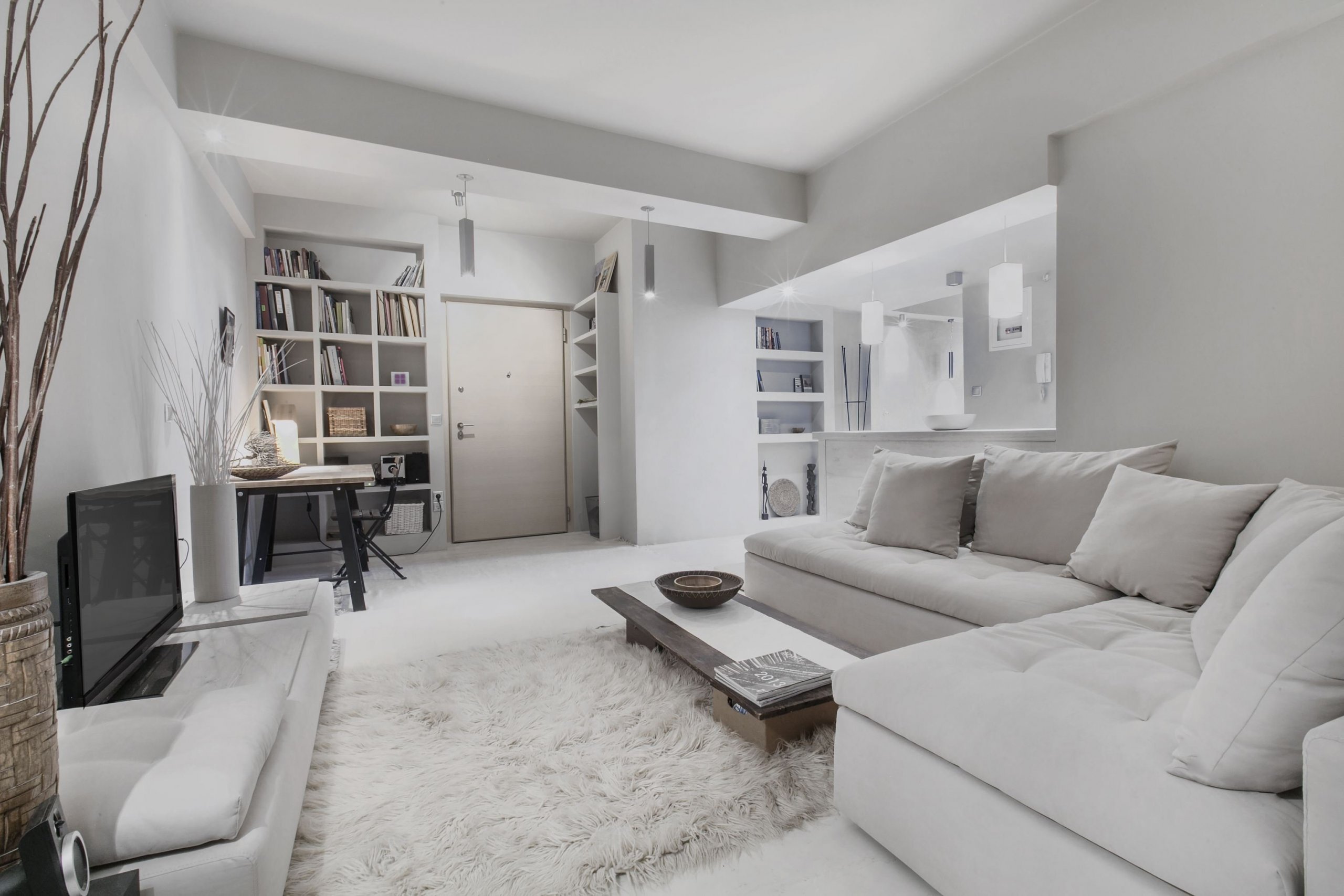 Apartmán v bílém provedení