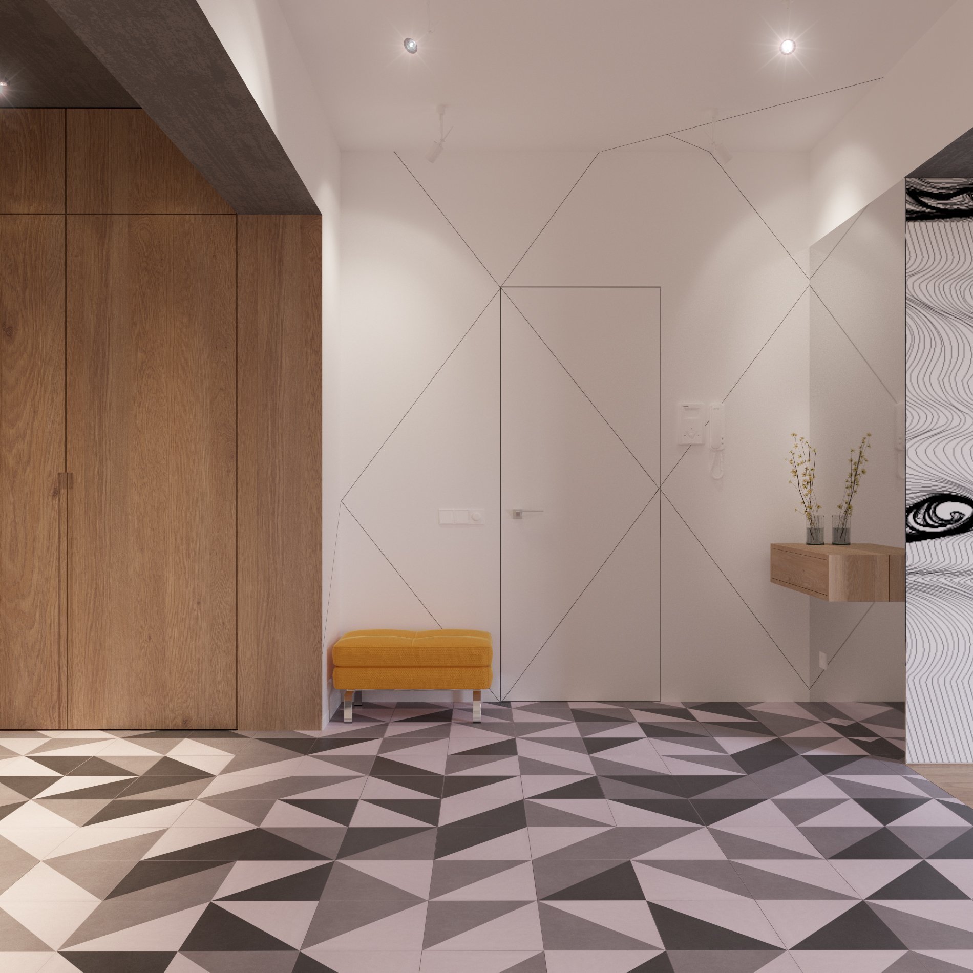 Interirér ve skandinávském stylu