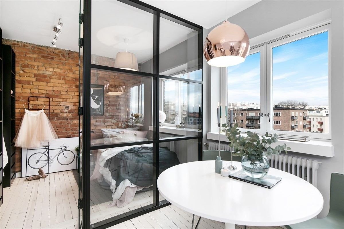 Skandinávský design na 40m2