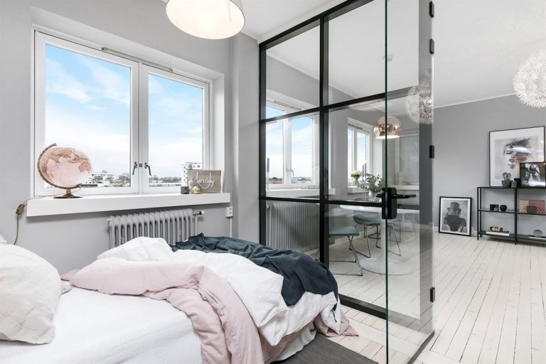 Skandinávský design na 40m2