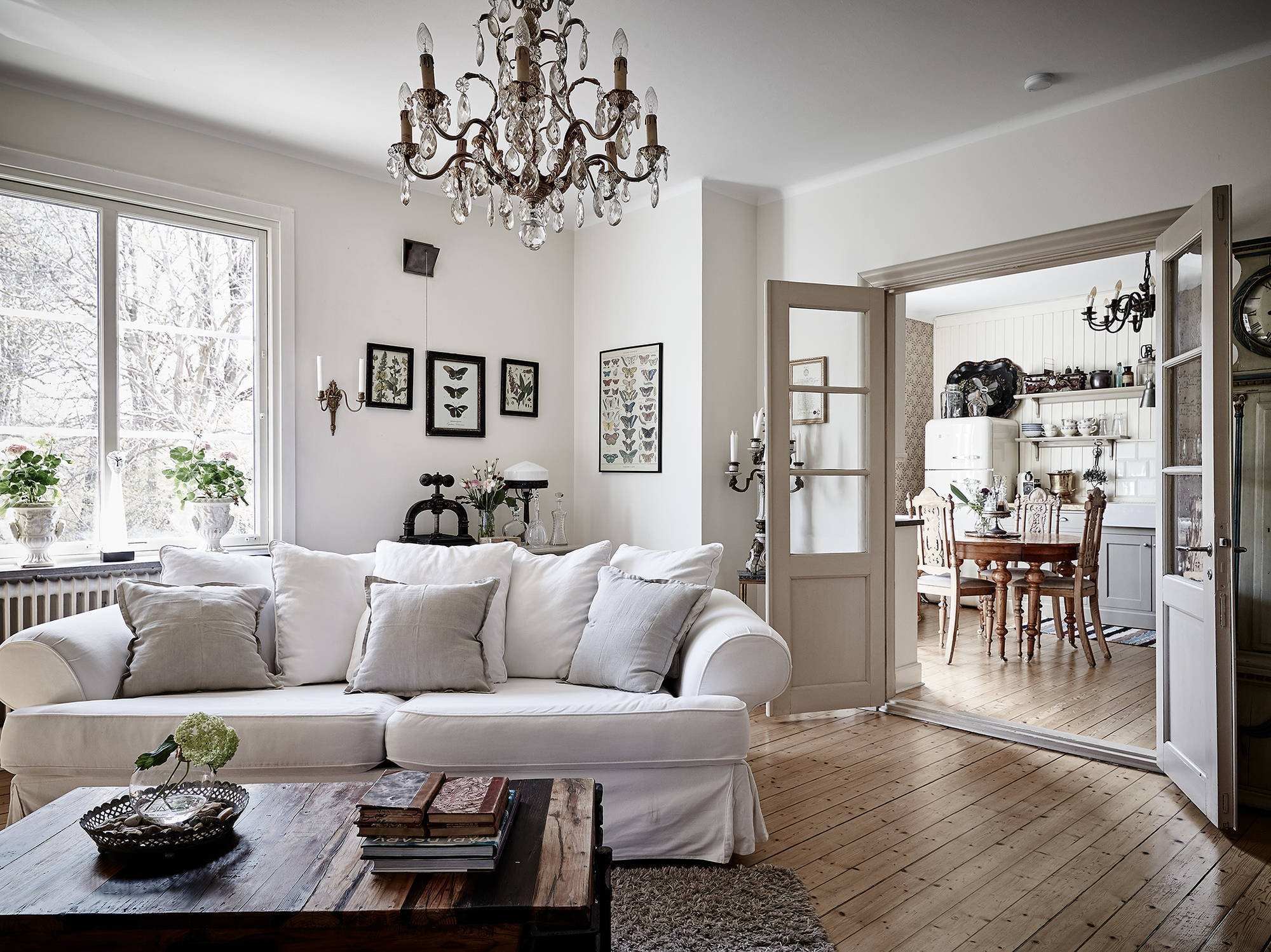 Švédský pohádkový interiér