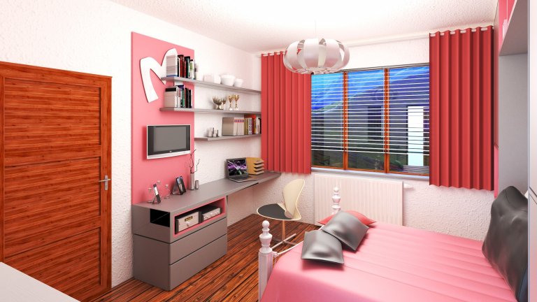 Girl:s room - PINK