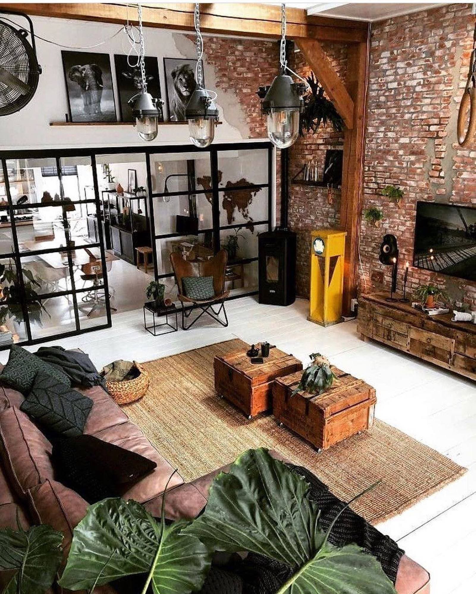 Industriální styl se těší stále velké oblibě