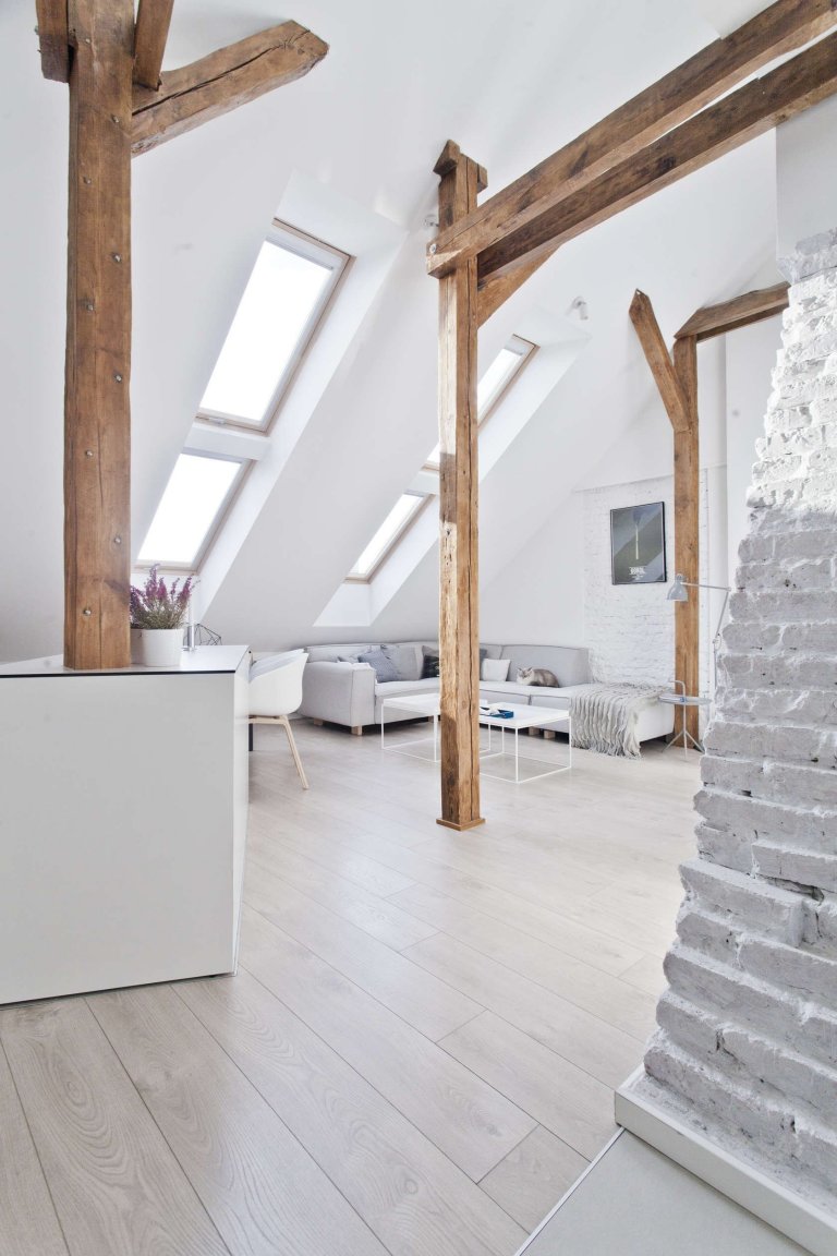 Rekonstrukce chátrajícího podkroví