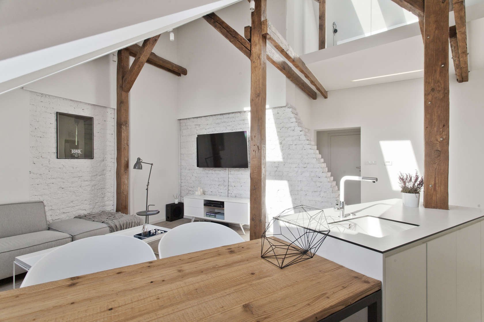 Rekonstrukce chátrajícího podkroví