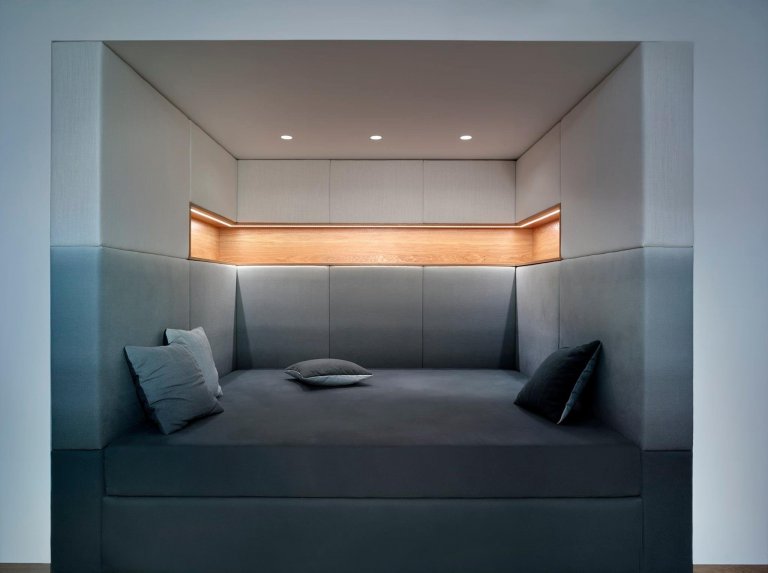 Interiér soukromého horského&nbsp;apartmánu v Beskydech
