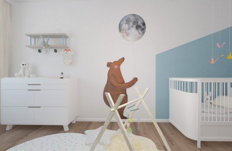 Jednoduchý dizajn nábytku je nosným prvkom tohto interiéru,aj napriek menšej podlahovej ploche priestor pôsobí veľmi vzdušne. Svetlosť priestoru umocňuje…