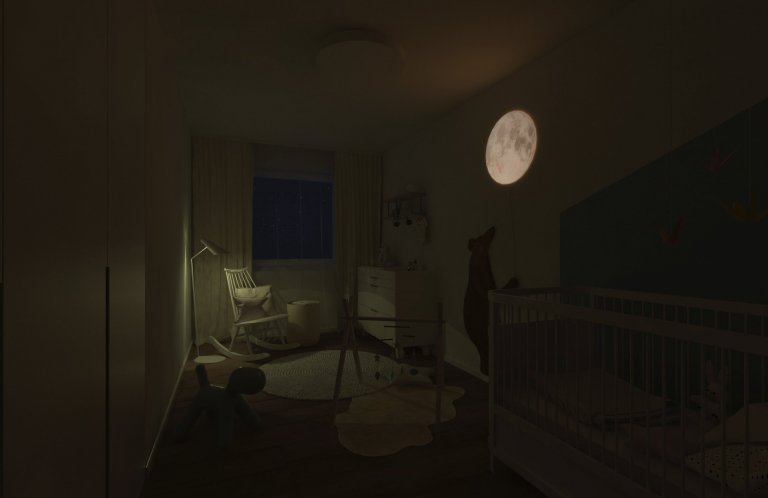 Jednoduchý dizajn nábytku je nosným prvkom tohto interiéru,aj napriek menšej podlahovej ploche priestor pôsobí veľmi vzdušne. Svetlosť priestoru umocňuje…