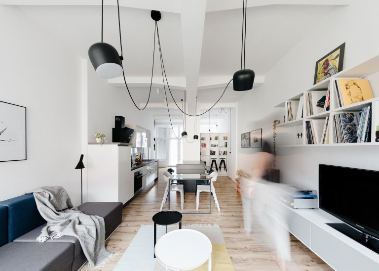 Malý loft ve velkém stylu