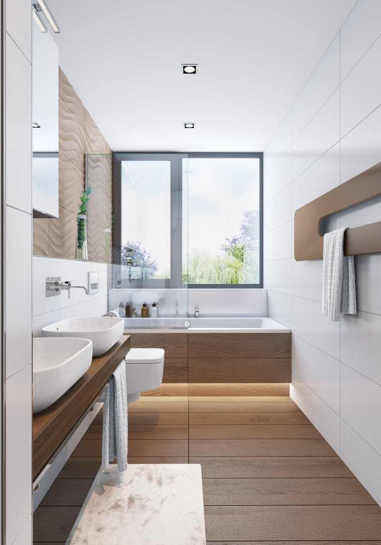 Návrh interiéru dvoupodlažního domu, kde jsou použity exkluzivní materiály s vysokou kvalitou. Interiéry jsou řešeny velkoryse, obzvláště hlavní denní prostor…