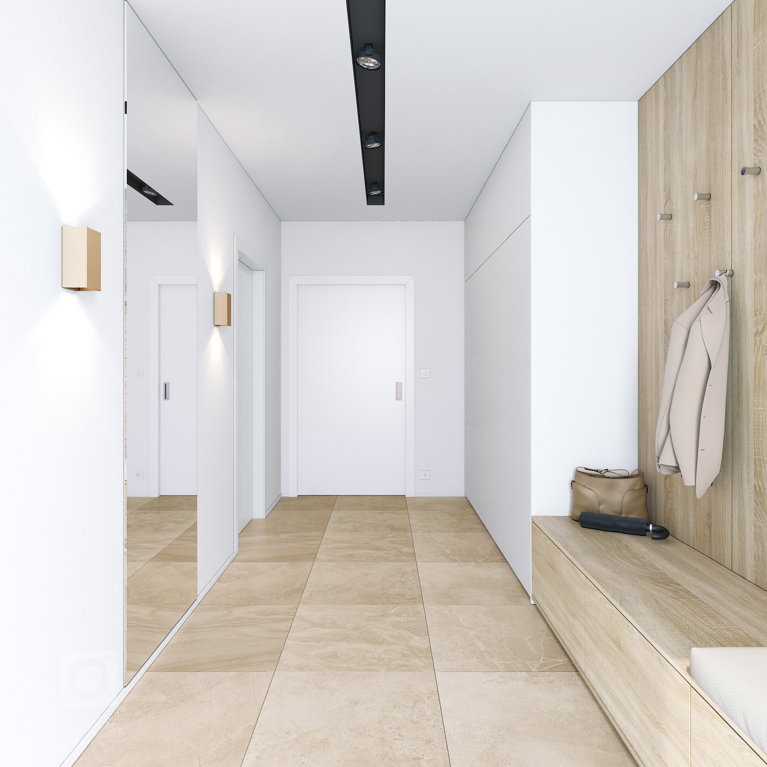 Návrh interiéru dvoupodlažního domu, kde jsou použity exkluzivní materiály s vysokou kvalitou. Interiéry jsou řešeny velkoryse, obzvláště hlavní denní prostor…