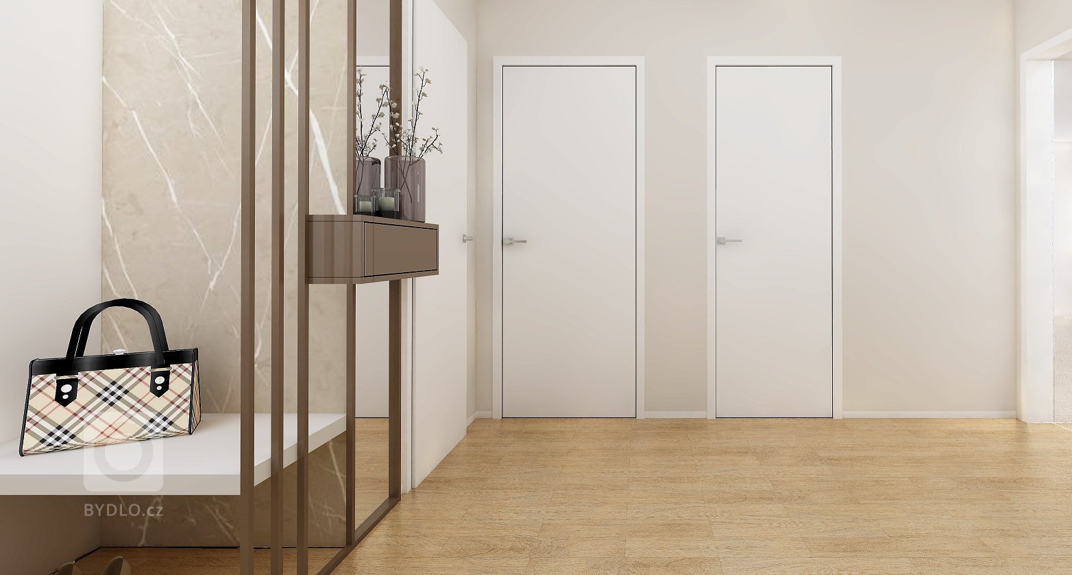 Byt v nejvyšším patře nového bytového domu nabízí&nbsp;krásné výhledy na Brno. Celý interiér je v jemných, &nbsp;přírodních tónech, Dispozice 3kk je téměř…