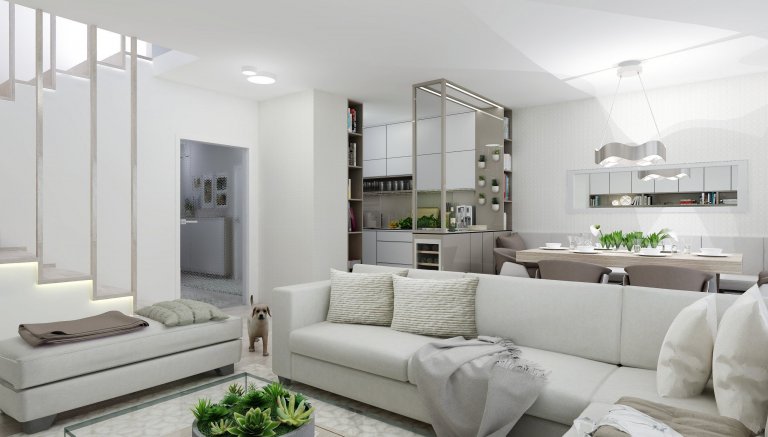 Majitelé si přáli světlý design v &bdquo;hotelovém&ldquo; stylu. Tzn. komfortní, příjemné a relaxační prostředí k&nbsp;dobití baterek po náročné práci. Celý…