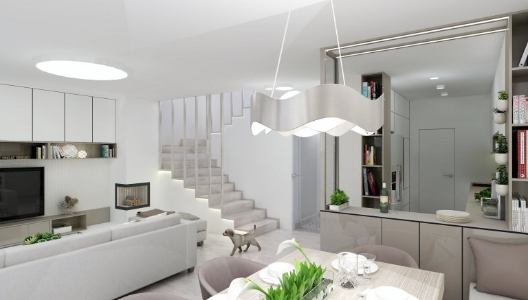 Majitelé si přáli světlý design v &bdquo;hotelovém&ldquo; stylu. Tzn. komfortní, příjemné a relaxační prostředí k&nbsp;dobití baterek po náročné práci. Celý…