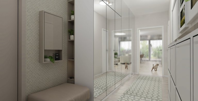 Majitelé si přáli světlý design v &bdquo;hotelovém&ldquo; stylu. Tzn. komfortní, příjemné a relaxační prostředí k&nbsp;dobití baterek po náročné práci. Celý…
