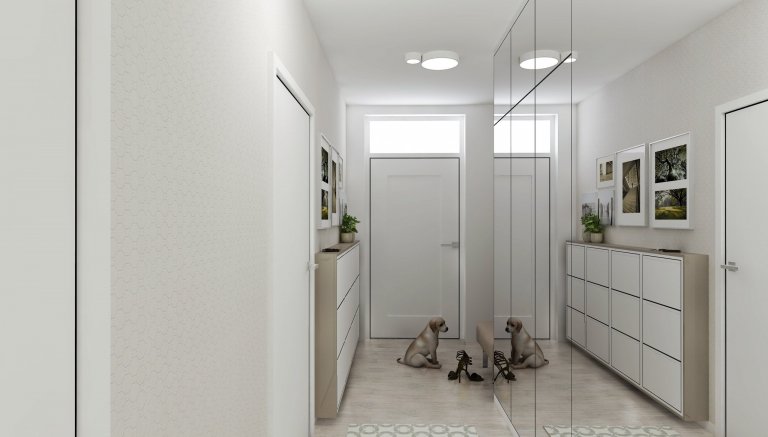 Majitelé si přáli světlý design v &bdquo;hotelovém&ldquo; stylu. Tzn. komfortní, příjemné a relaxační prostředí k&nbsp;dobití baterek po náročné práci. Celý…