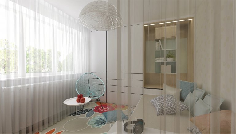 V malém 3+1 dopřála maminka dvou starších teenagerů každému z nich vlastní pokoj a obývací pokoj tak musí být multifunkční - &nbsp;slouží zároveň jako jídelna,…