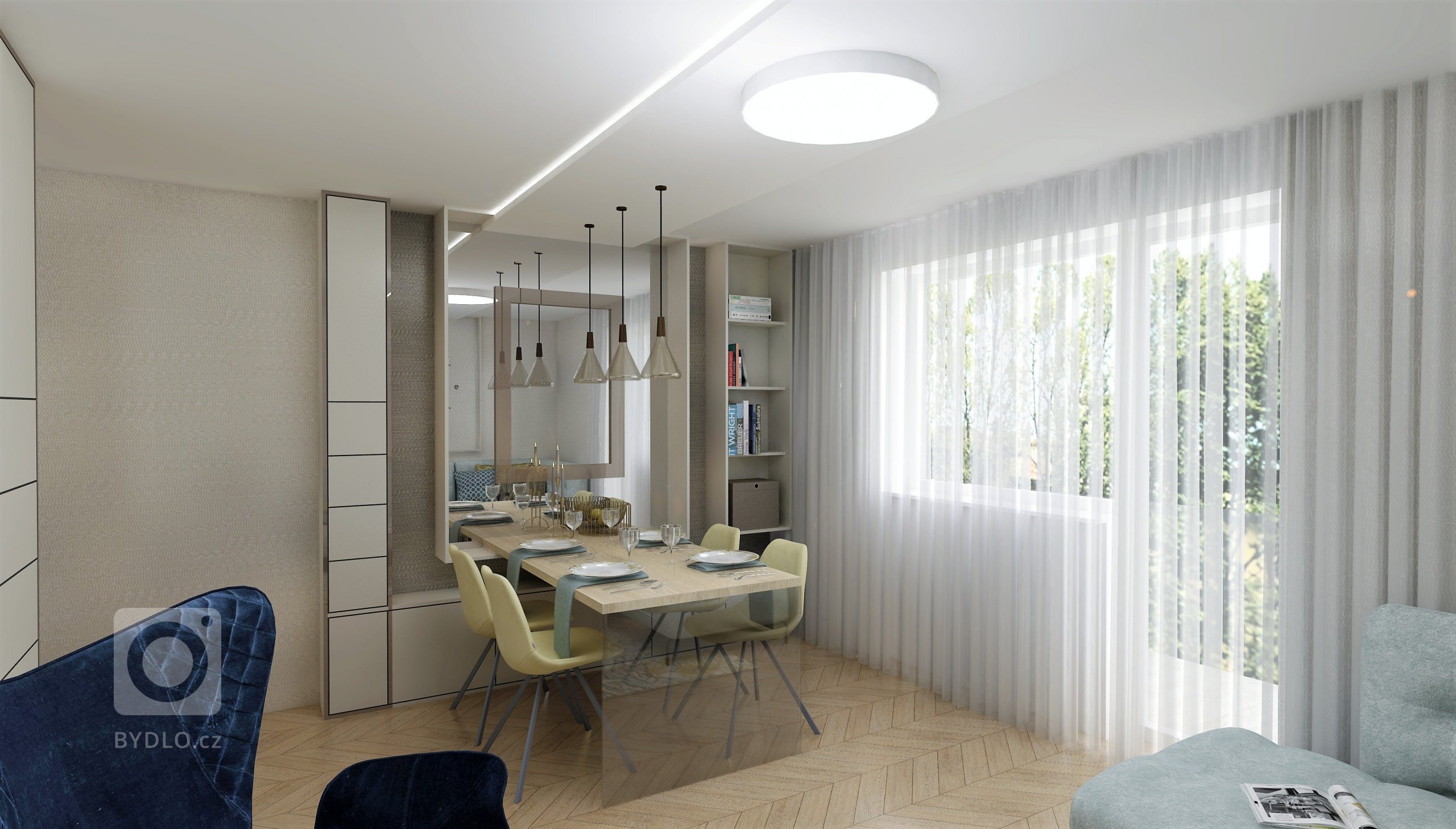 V malém 3+1 dopřála maminka dvou starších teenagerů každému z nich vlastní pokoj a obývací pokoj tak musí být multifunkční - &nbsp;slouží zároveň jako jídelna,…