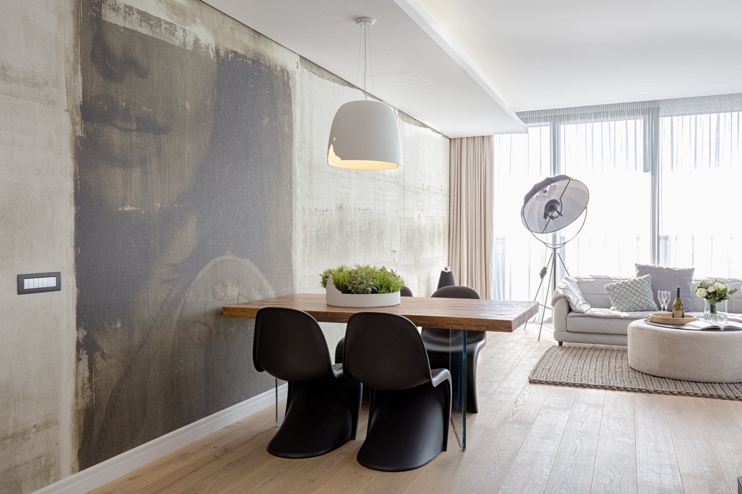 Ateliérový byt v Bukurešti