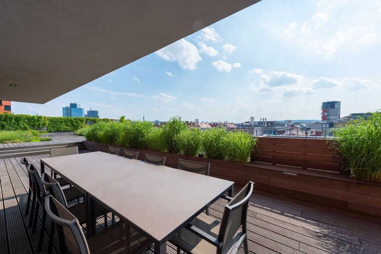 Bydlení se zahradou na střeše