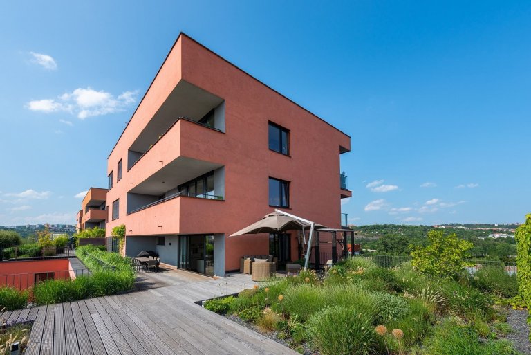 Bydlení se zahradou na střeše