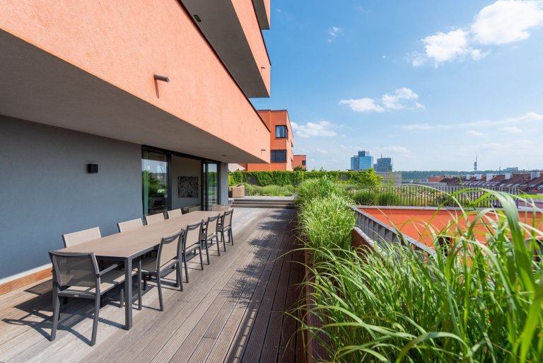 Bydlení se zahradou na střeše