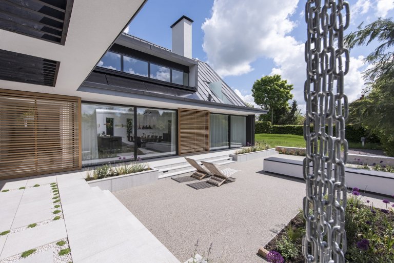 Dům, kde se pere i splachuje dešťovou vodou