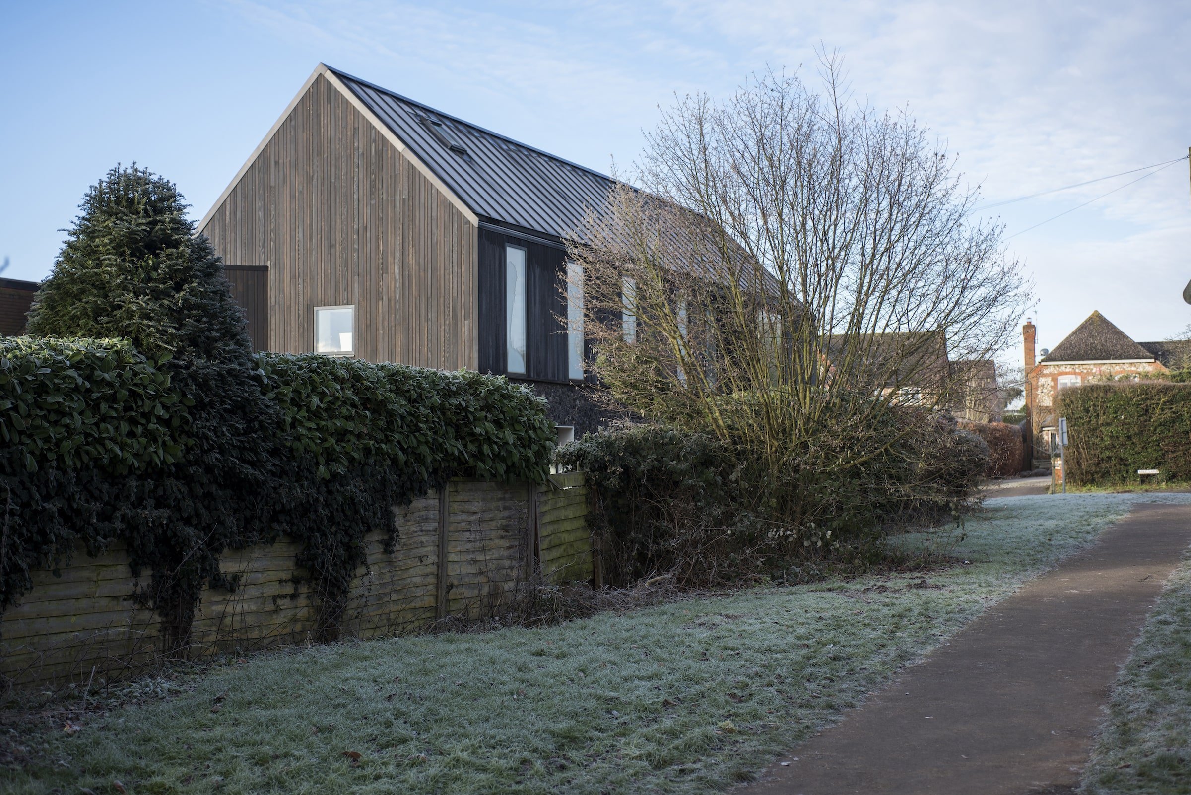 Dům, kde se pere i splachuje dešťovou vodou