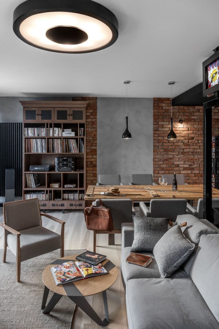 Elegantní bydlení má doplňky s prvky komiksu