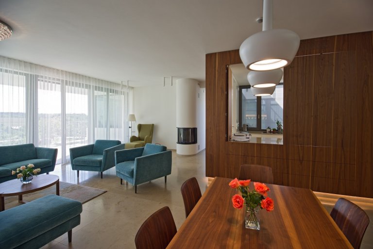 Funkcionalistická vila na skále