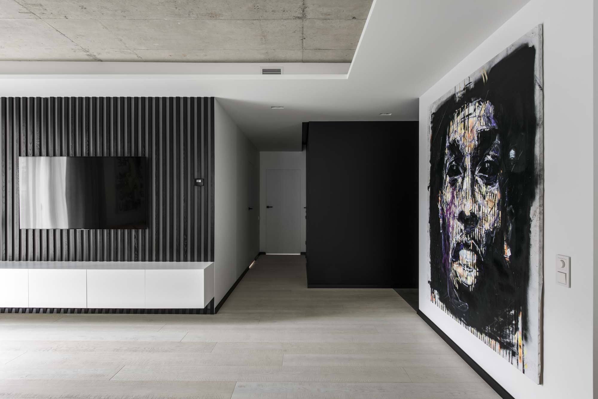 Minimalistický byt ve Vilniusu