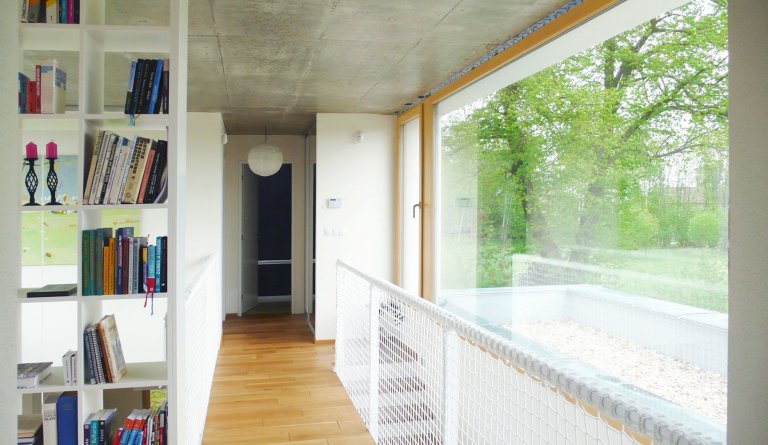 Rodinný dům na rovinaté stavební parcele