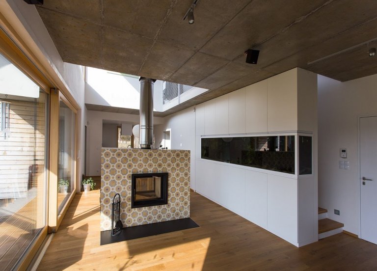 Rodinný dům na rovinaté stavební parcele