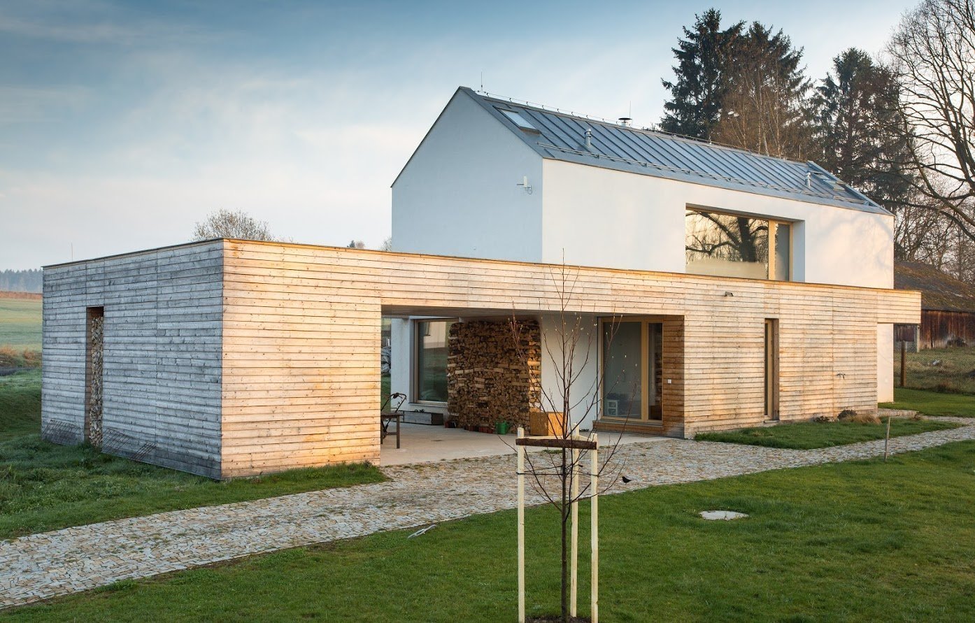 Rodinný dům na rovinaté stavební parcele