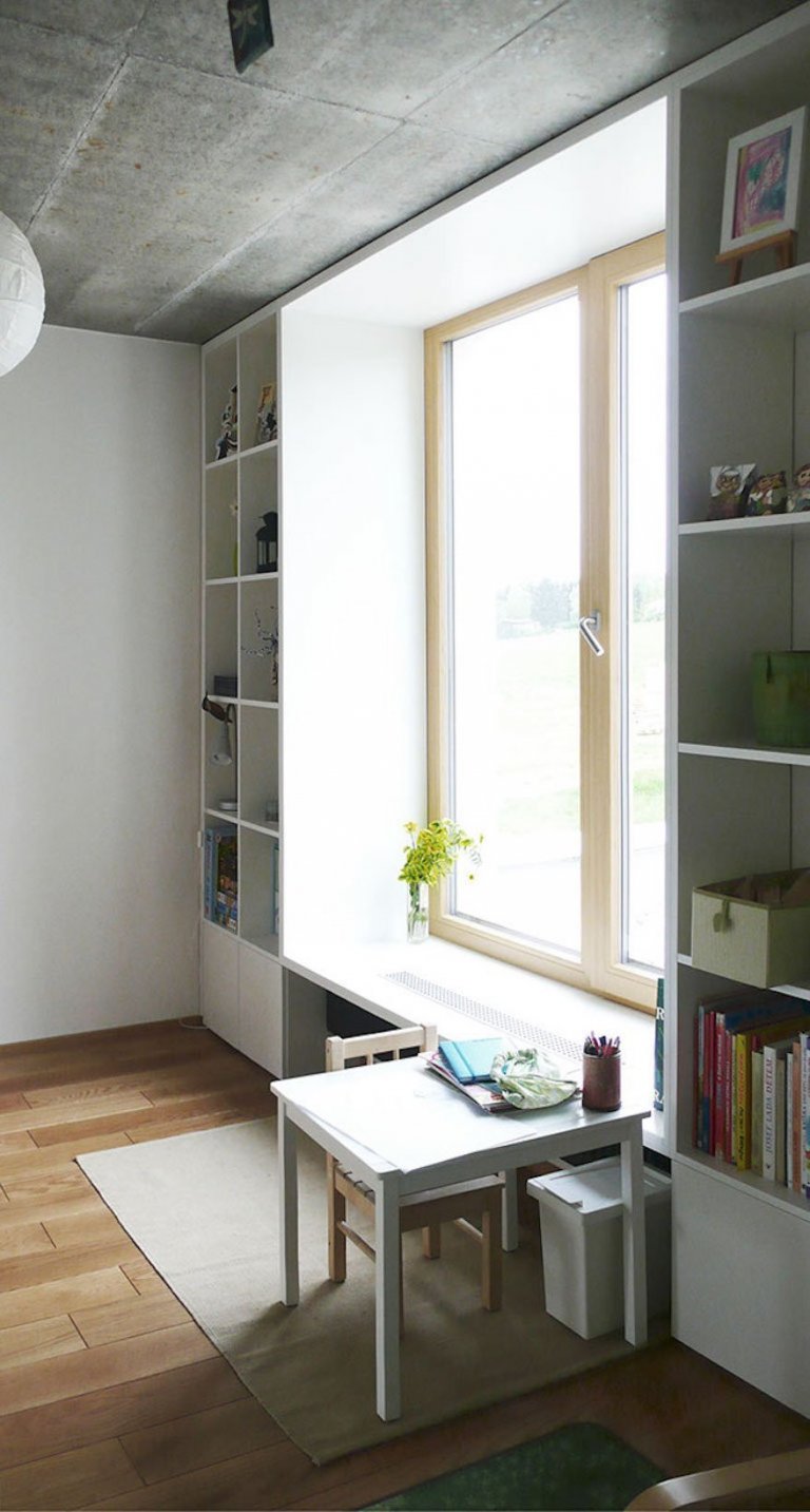 Rodinný dům na rovinaté stavební parcele