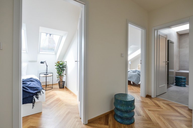 Romantické ubytování ve věži