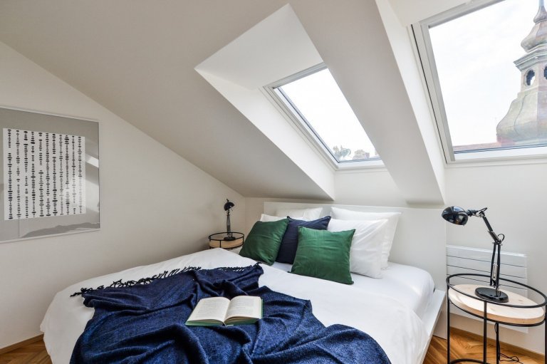 Romantické ubytování ve věži