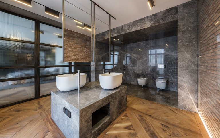 Rustikální stylový apartmán