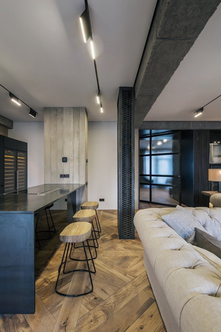 Rustikální stylový apartmán