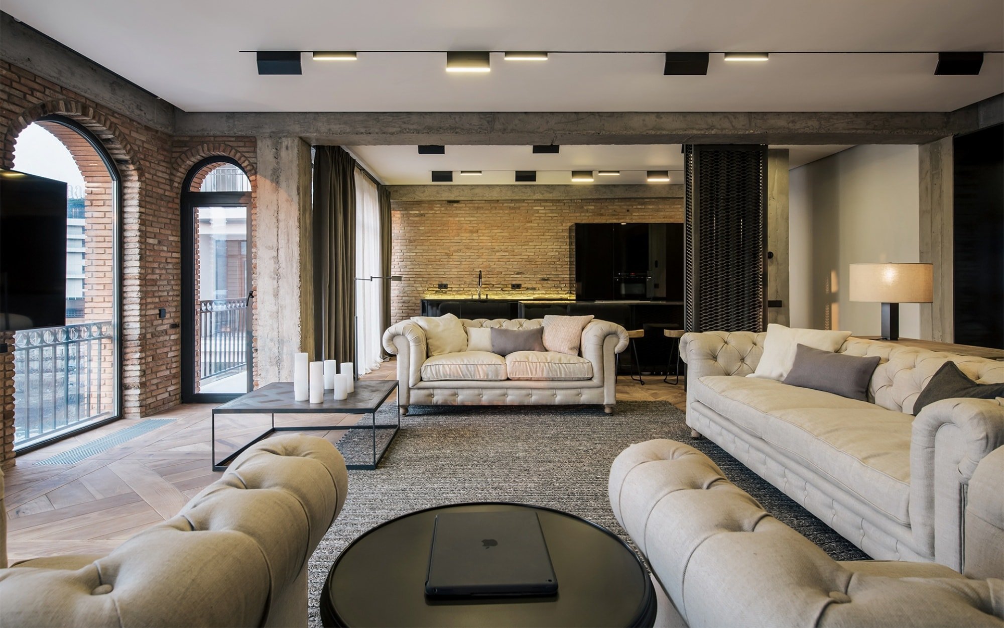 Rustikální stylový apartmán