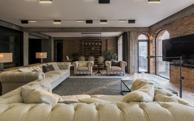 Rustikální stylový apartmán