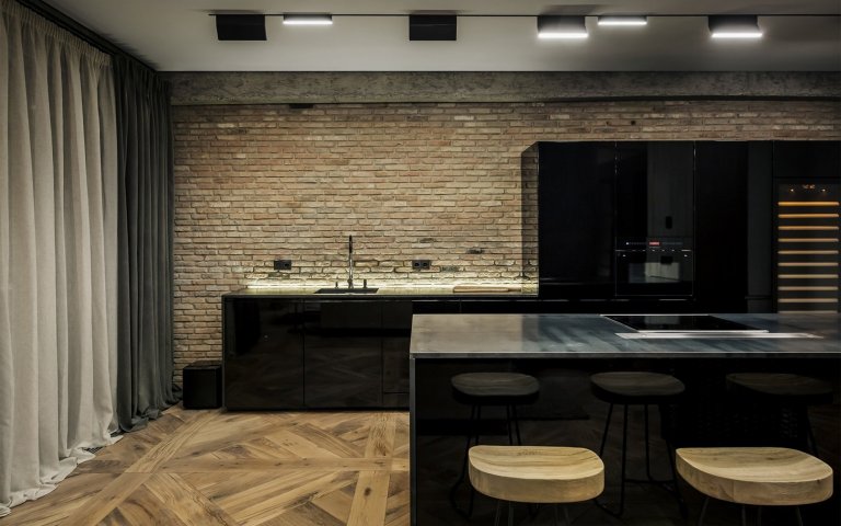 Rustikální stylový apartmán