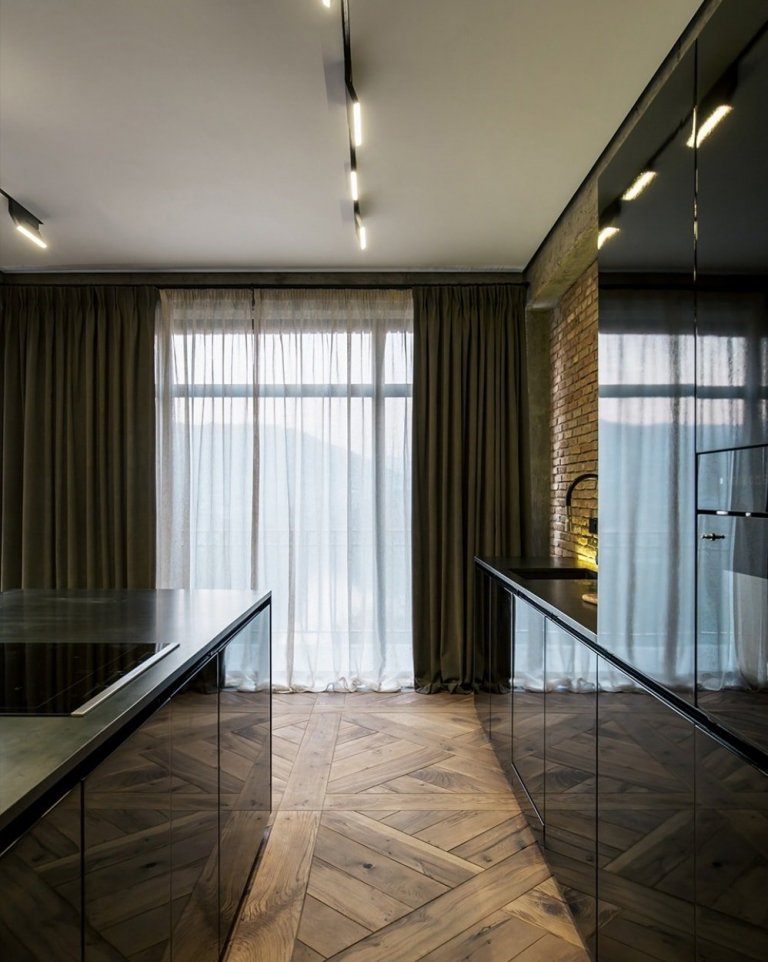 Rustikální stylový apartmán