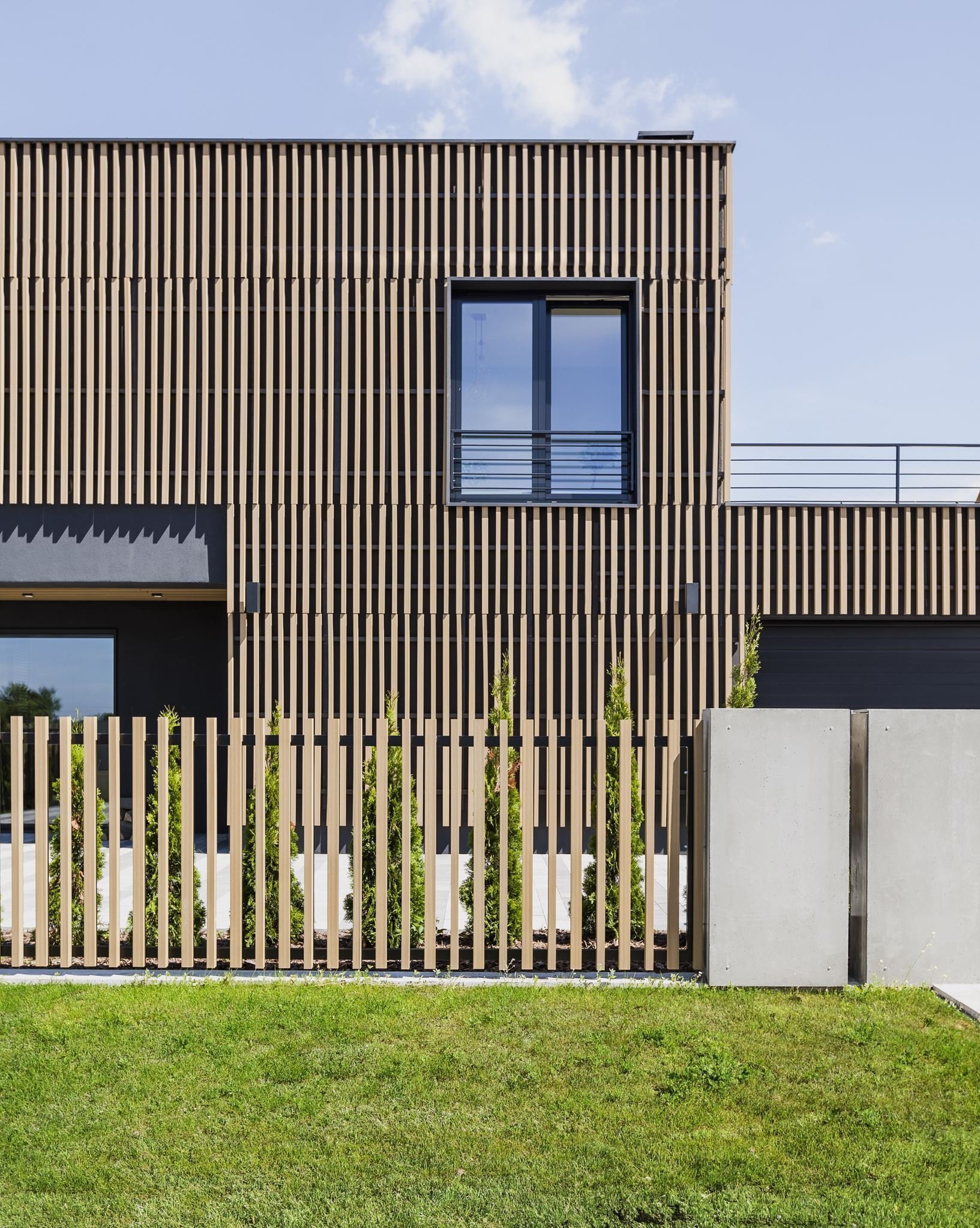 Sen o moderním bydlení v bažinaté krajině