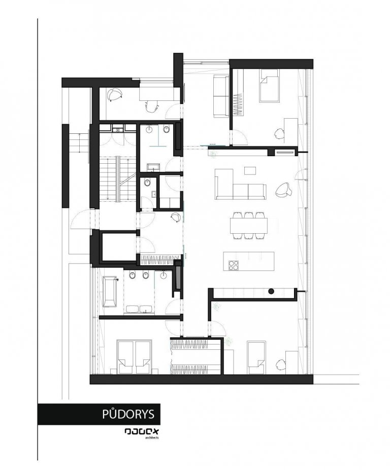 Interiér bytu v novostavbě

Design:&nbsp;OOOOX| Ing. Arch. Radka Valová, ing. Arch. Martin Moravec

Dispozice &ndash; byt byl pro klienty připraven ve…