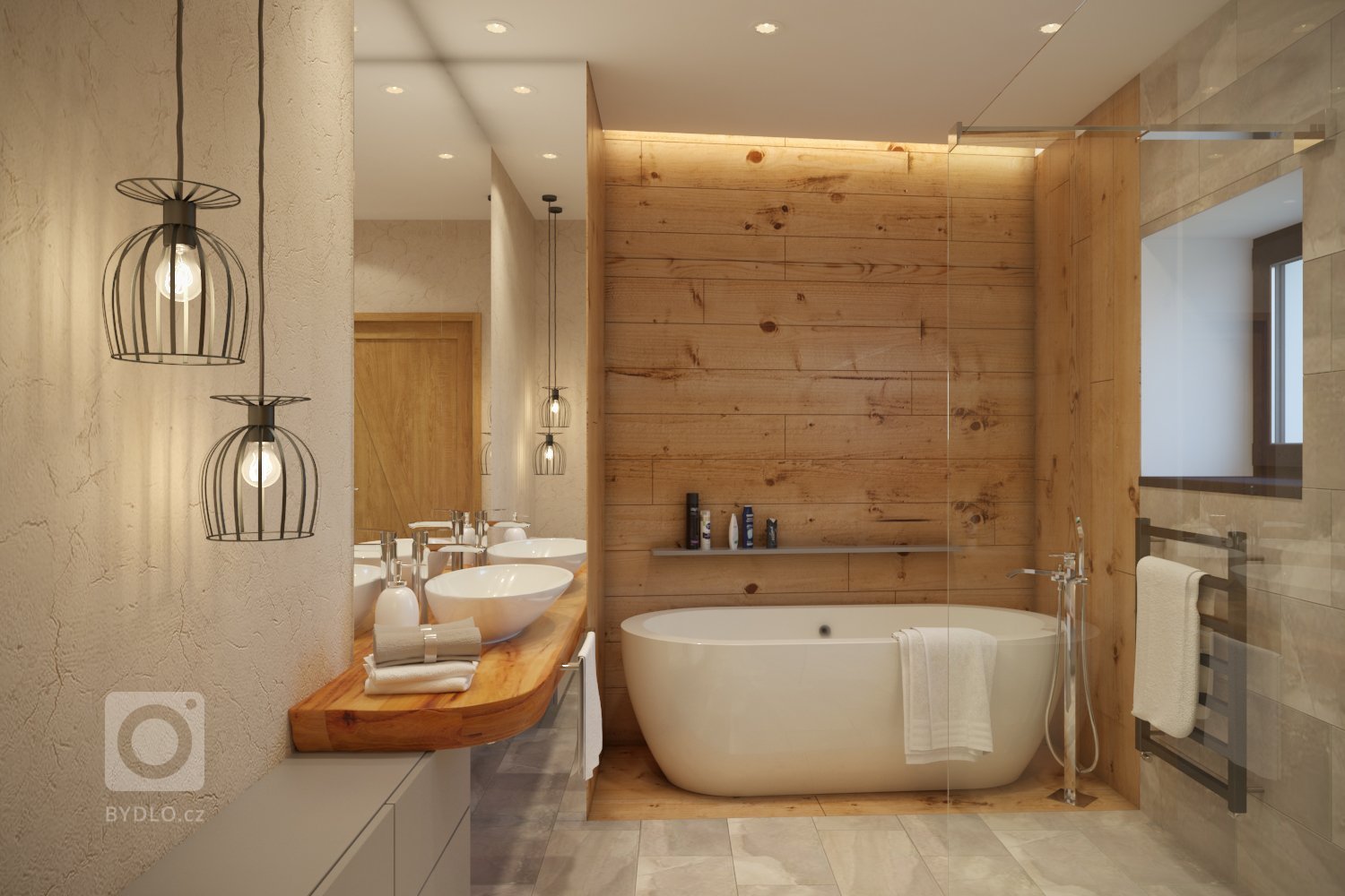 V projekte som vypracoval 3D vizualizácie pre štúdio DEZIRE INTERIORS s.r.o., ktoré riešilo návrh interiéru. Projekt sme začali vizualizovaním vstupnej chodby…