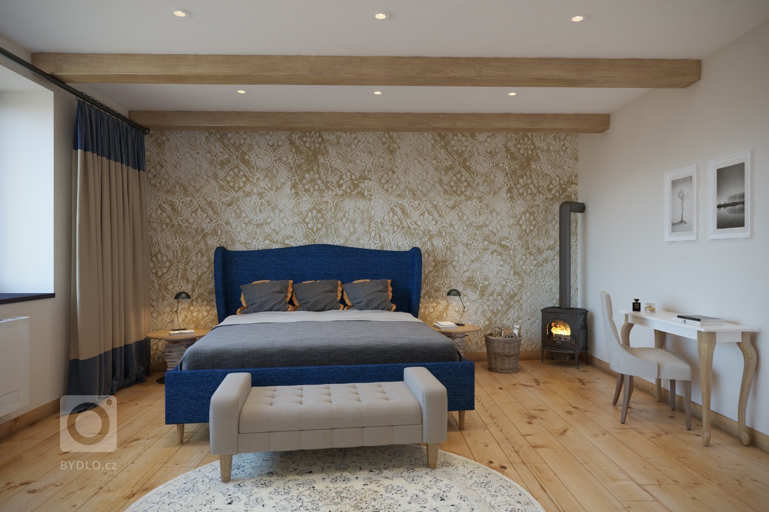 V projekte som vypracoval 3D vizualizácie pre štúdio DEZIRE INTERIORS s.r.o., ktoré riešilo návrh interiéru. Projekt sme začali vizualizovaním vstupnej chodby…