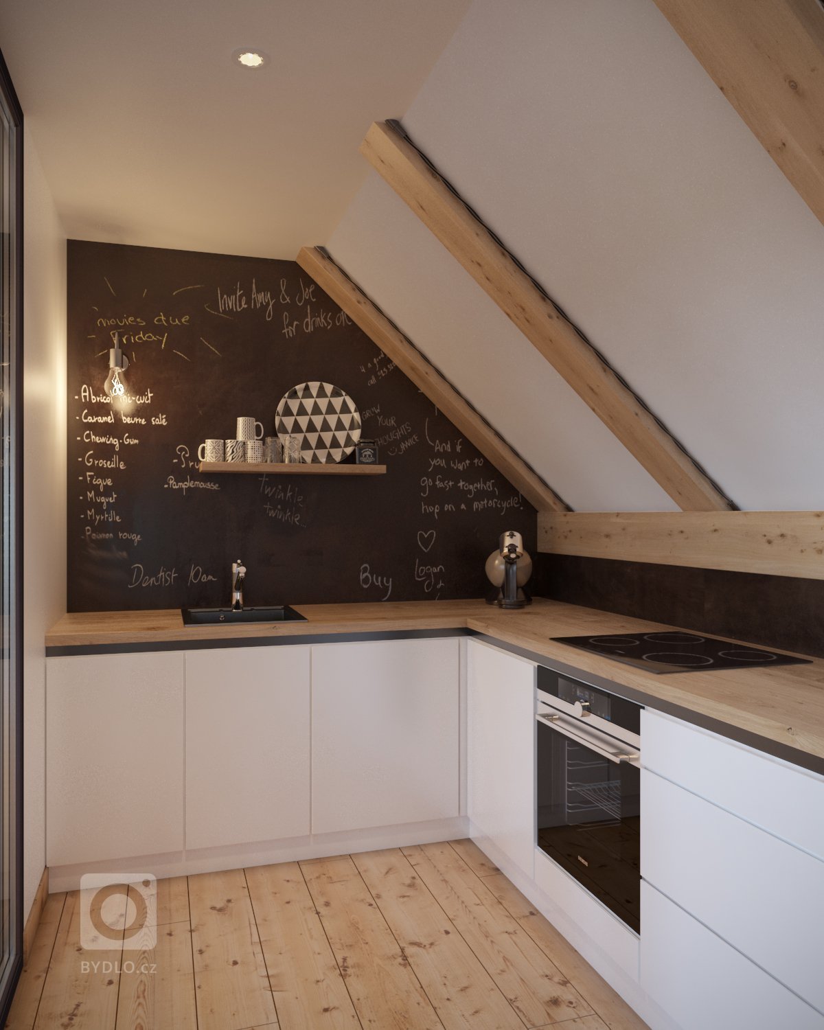 V projekte som vypracoval 3D vizualizácie pre štúdio DEZIRE INTERIORS s.r.o., ktoré riešilo návrh interiéru. Projekt sme začali vizualizovaním vstupnej chodby…