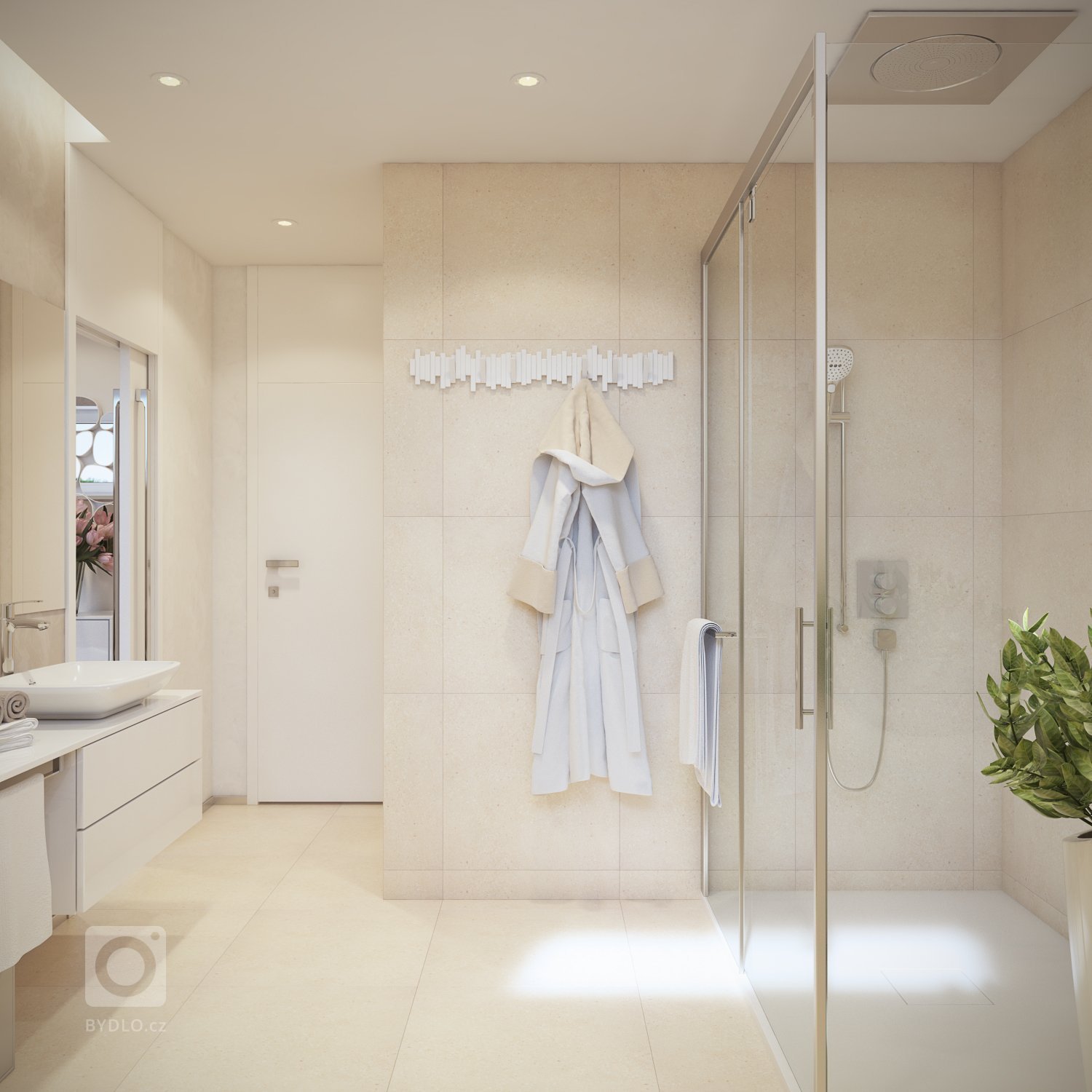 V projekte som vypracoval vizualizácie pre dennú zónu, chodbu, rodičovskú spálňu so šatníkom a samostatnou kúpelňou. V projekte som&nbsp; zvizualizoval aj…