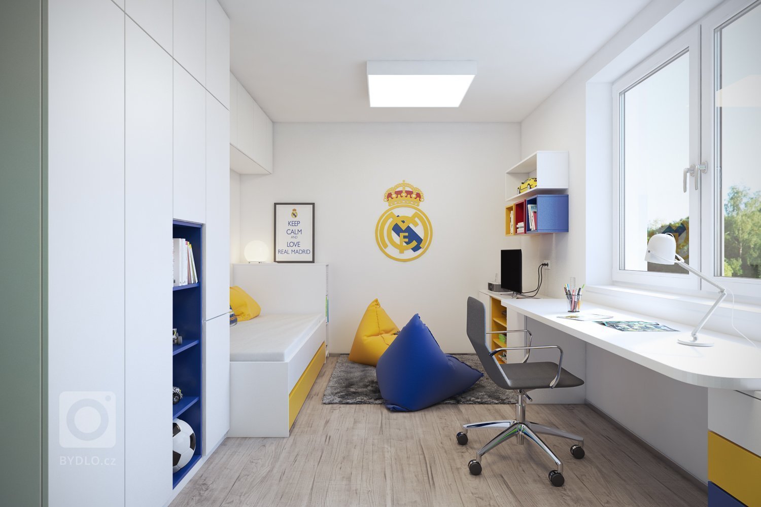 V projekte som vypracoval vizualizácie pre dennú zónu, chodbu, rodičovskú spálňu so šatníkom a samostatnou kúpelňou. V projekte som&nbsp; zvizualizoval aj…